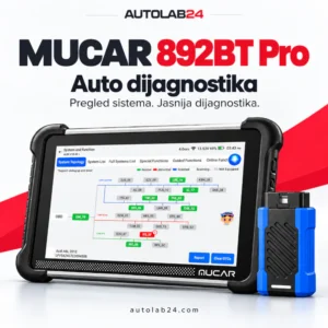 MUCAR 892BT Pro – dijagnostički uređaj sa topologijom i J2534